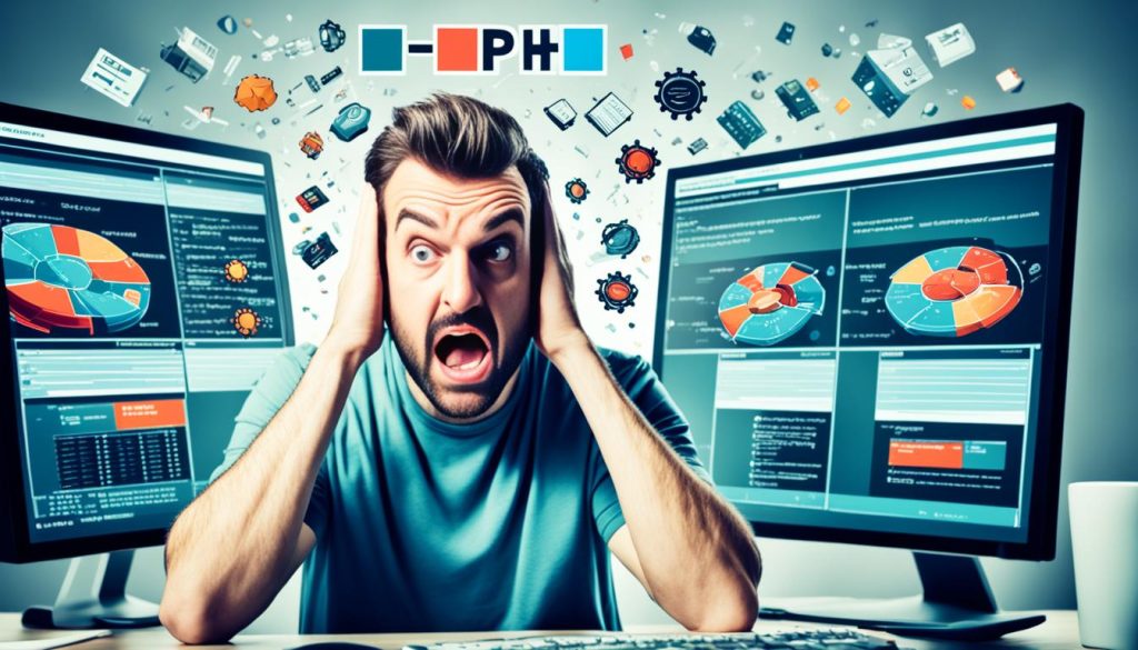 troubleshooting PHP version errors
